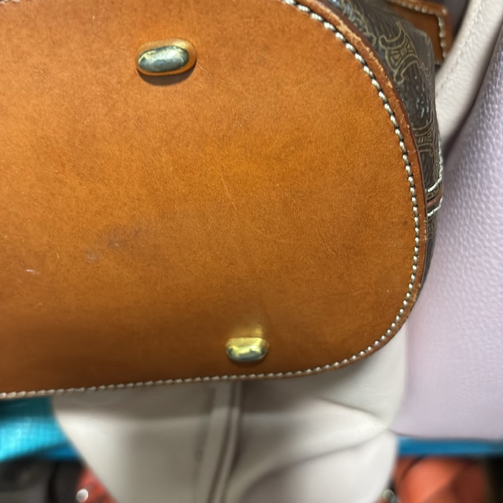 Celine Handbag. Macadam Print. Good Condition. Gr… - image 7